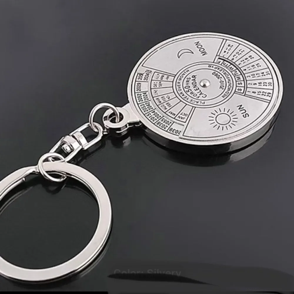 50 YEAR PERPETUAL CALENDAR KEYRING‎